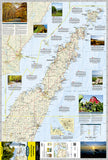Wisconsins Door Peninsula DestinationMap by National Geographic Maps - Front of map