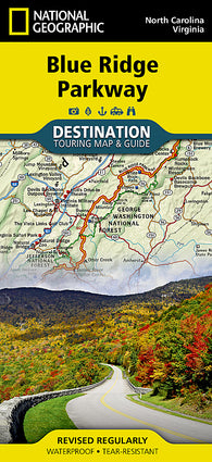 Buy map Destination Map, Blue Ridge Parkway by National Geographic Maps