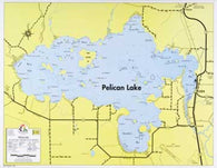 Buy map E-12: PELICAN LAKE HYDROGRAPHIC