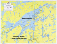 Buy map E-23: SAGANAGA LAKE â€“ ENLARGED