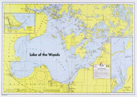 Buy map E-26: LAKE OF THE WOODS â€“ SOUTHERN