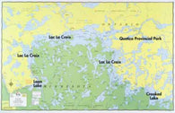 Buy map E-2: LAC LA CROIX WALL MAP