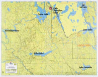 Buy map F-15: CRANE LAKE, ECHO LAKE, LOON LAKE