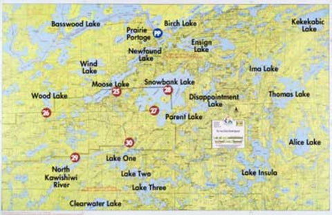 Buy map F-31: ELY AREA ENTRY POINT MAP
