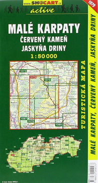 Buy map #1079 Slovensko, Malé Karpaty, ervený Kame Hiking Map