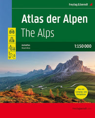 Buy map The Alps, road atlas 1:150,000