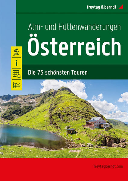 Buy map Alm- und Hüttenwanderungen Österreich = Alpine and hut hikes Austria