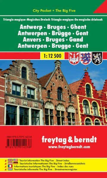 Buy map Antwerpen-Brügge-Gent - Magical Triangle