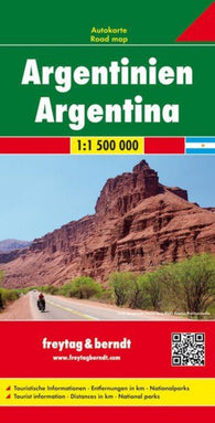 Buy map Argentina, road map 1:1.500,000