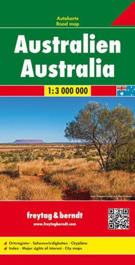 Buy map Australia, road map 1:3,000,000