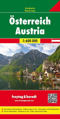Buy map Austria, road map 1:600,000