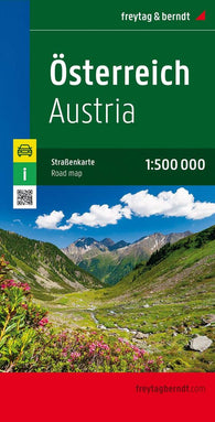 Buy map Austria, road map