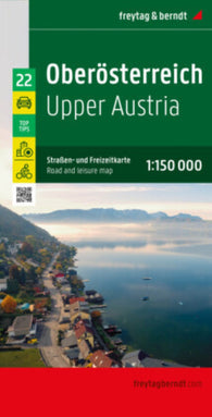 Buy map Upper Austria, road and leisure map 1:150,000