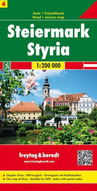 Buy map Styria, road map 1:200,000