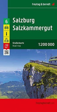 Buy map Salzburg : Salzkammergut : 1:200,000 : (Map #6)
