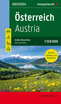 Buy map Austria, Big Travel atlas 1:150,000