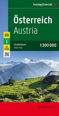Buy map Austria, road map 1:300,000