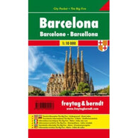 Buy map Barcelona, City map 1:10 000, City Pocket map + The Big Five