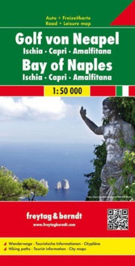 Buy map Golf of Naples - Ischia - Capri - Amalfitana, road map 1:50,000