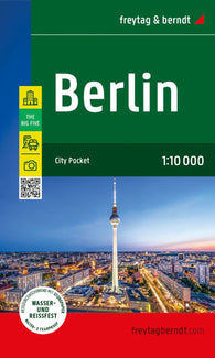 Buy map Berlin, City map 1:10.000, City Pocket map + The Big Five