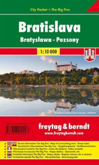 Buy map Bratislava, City map 1:10.000, City Pocket map + The Big Five