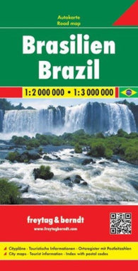 Buy map Brazil, road map 1:2,000,000 - 1:3,000,000