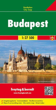 Buy map Budapest, city map 1:27,500