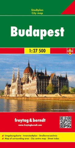 Buy map Budapest, city map 1:27,500