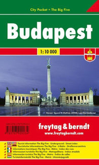 Buy map Budapest, City Pocket map + The Big Five, City map 1:10.000