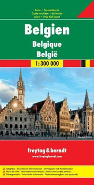 Buy map Belgium, road map 1:300,000