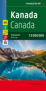 Buy map Canada, road map 1:3,000,000