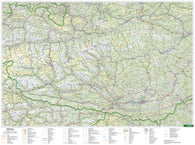 Buy map Kärnten • Osttirol, 1:200.000, Poster = Carinthia • East Tyrol, 1:200,000, wall map