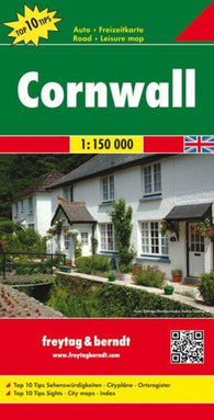 Buy map Cornwall, road map 1:150.000, Top 10 Tips