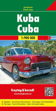 Buy map Cuba, road map 1:900,000