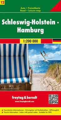 Buy map Germany, Schleswig-Holstein and Hamburg