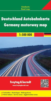 Buy map Germany, motorway map 1:500,000