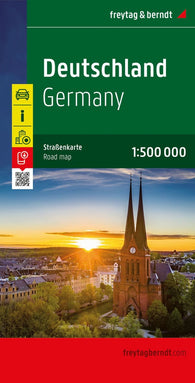 Buy map Germany, street map 1:500,000