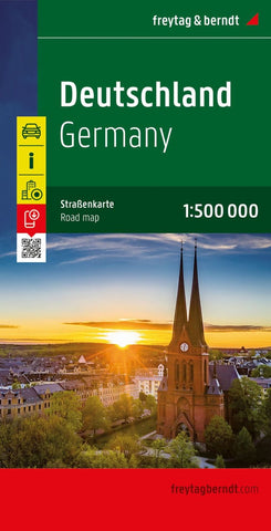 Buy map Germany, street map 1:500,000
