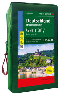 Buy map Germany, road map set 1:200,000, 2023/2024