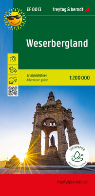 Buy map Weserbergland, Erlebnisführer 1:200.000, freytag & berndt, EF 0013 = Weserbergland, adventure guide 1:200,000 EF 0013