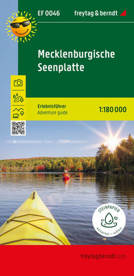 Buy map Mecklenburgische Seenplatte, Erlebnisführer 1:180.000, freytag & berndt, EF 0046 = Mecklenburg Lake District, adventure guide 1:180,000 EF 0046