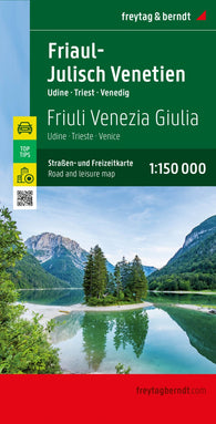 Buy map Friuli- Julisch-Venetien, road and leisure map 1:150,000