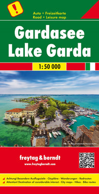 Buy map Lake Garda, road map 1:50,000