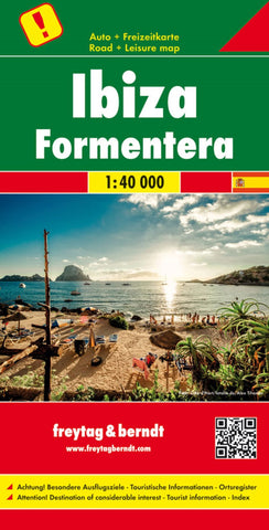 Buy map Ibiza - Formentera, 1:40,000