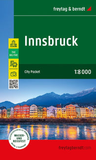 Buy map Innsbruck, Austria, Tourist Map