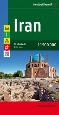 Buy map Iran, road map 1:1,500,000
