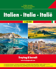 Buy map Italy, Great Road Atlas