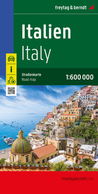 Buy map Italy, road map 1:600,000