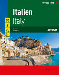 Buy map Italy, large scale road atlas 1:150,000