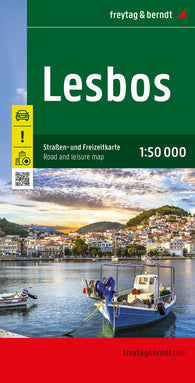 Buy map Lesbos, road map 1:50,000